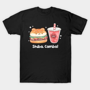 Shiba Burger Combo! T-Shirt